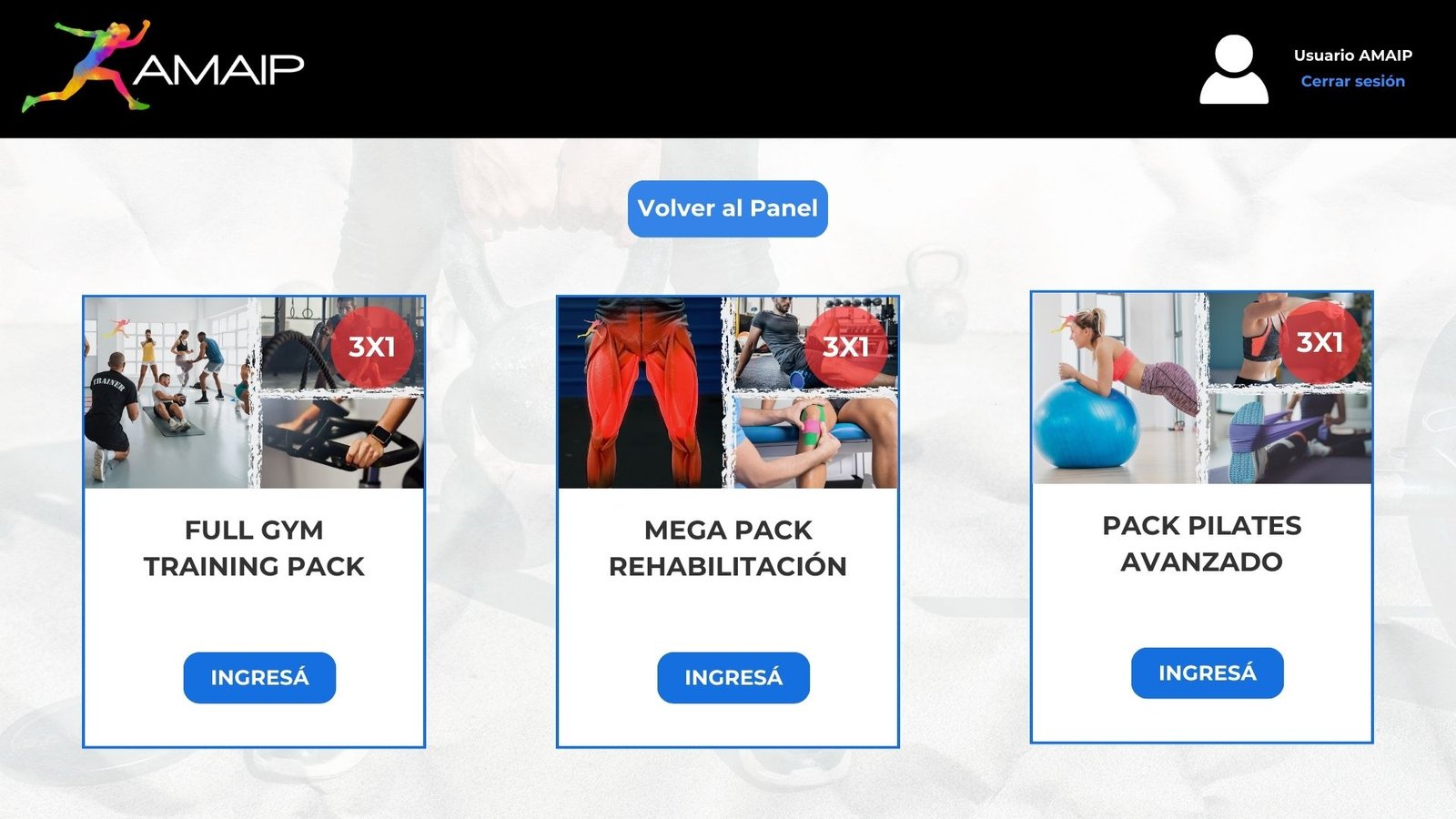 Packs exclusivos AMAIP